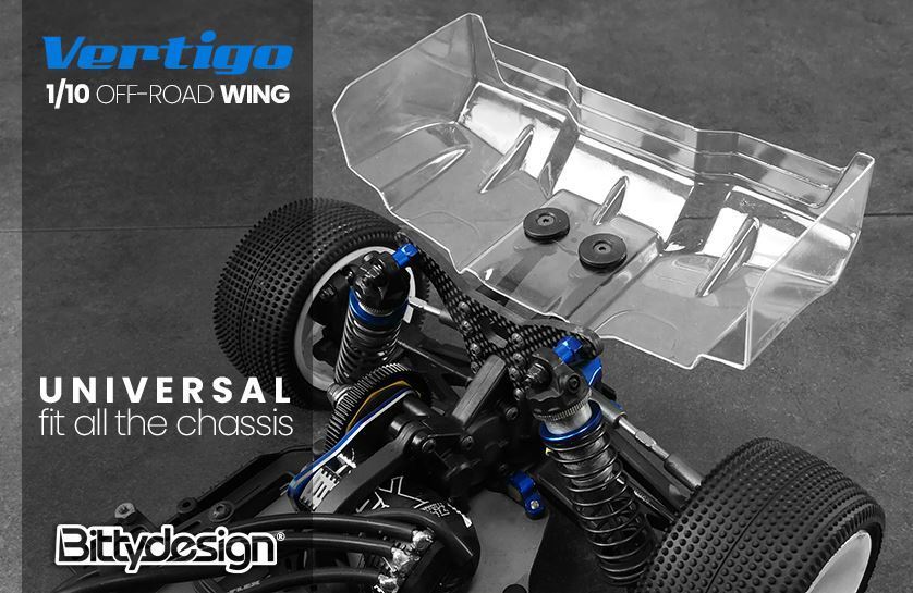 Bitty Design Vertigo 1/10 Off-Road 1.5mm wing set (2)