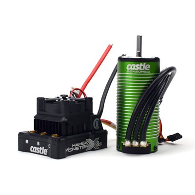 Castle - Monster X 8S ESC Edition Motor Combos