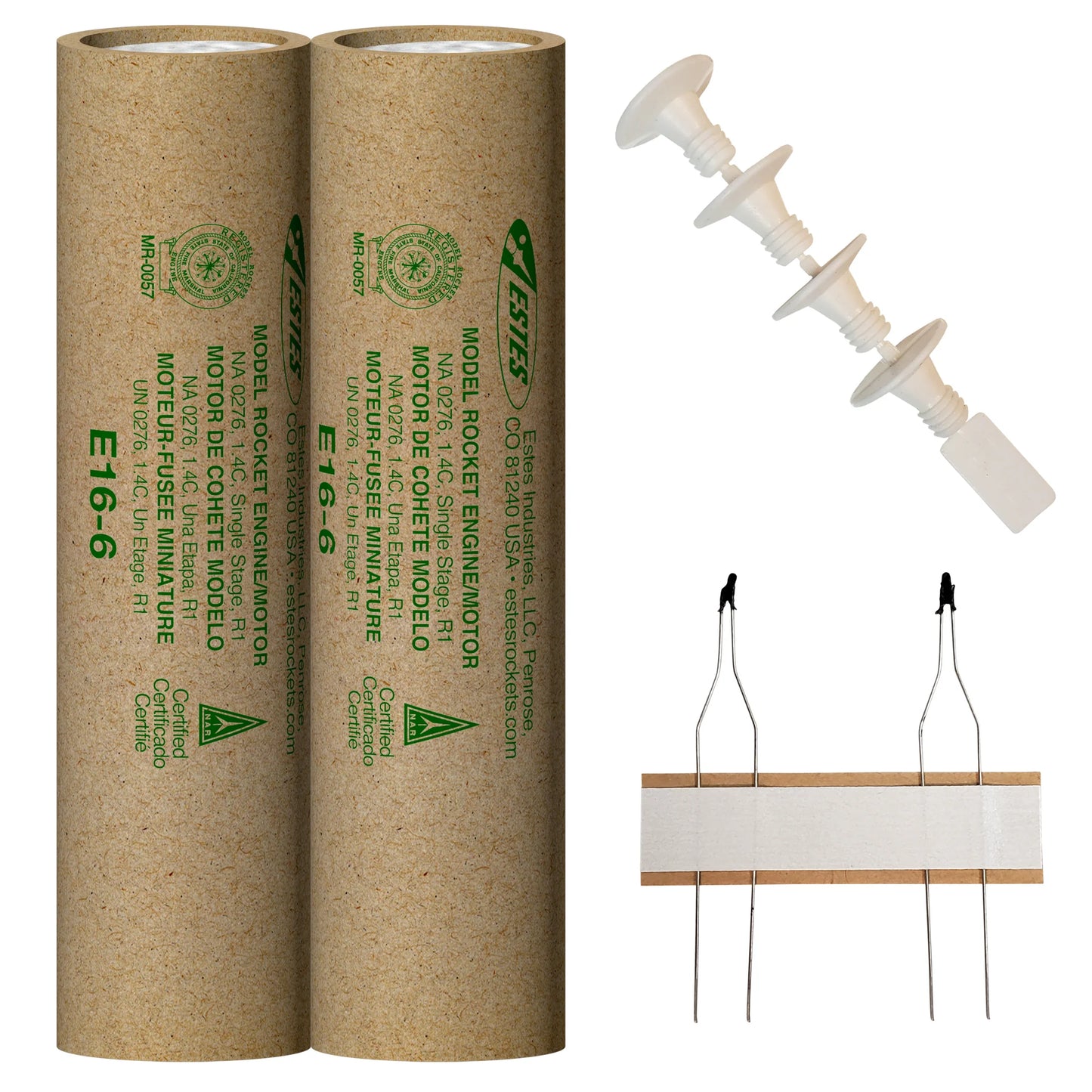 Estes Rockets E16-6 Engines (29 mm)