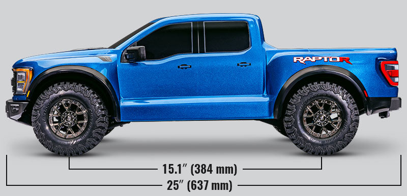 Traxxas Ford Raptor R w/ Brushless VXL-3s ESC RTR - Fox Edition