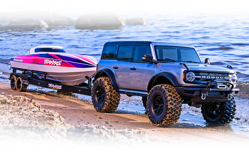 Traxxas 31″ Tandem-Axle Boat Trailer Assembled with Hitch