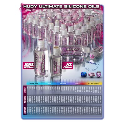 HUDY Premium Silicone Oil 3000 cSt - 50ML