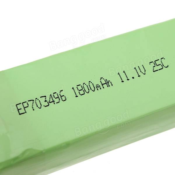 RC-Pro Sonic 19 Battery 11.1v 1800mah
