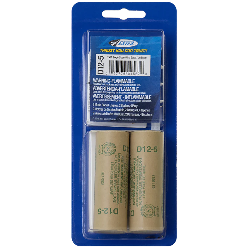 Estes - D12-5 Engines