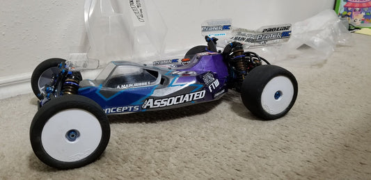 RC10B4 FTW Nightfox XL Body