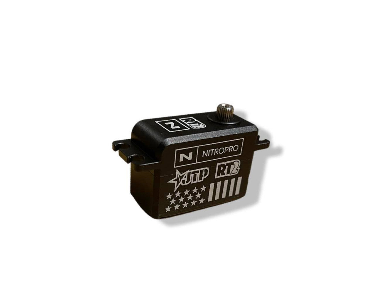 NitroPro "Jared Tebo" JTP RT2 LP Low Profile High Torque Metal Case Brushless Servo (25T)