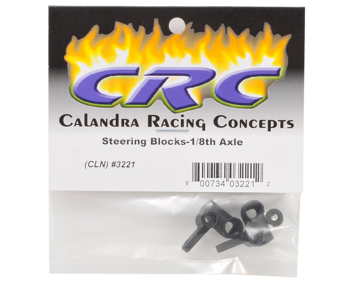 CRC Steering Blocks w/cap-1/8th Axle #3221