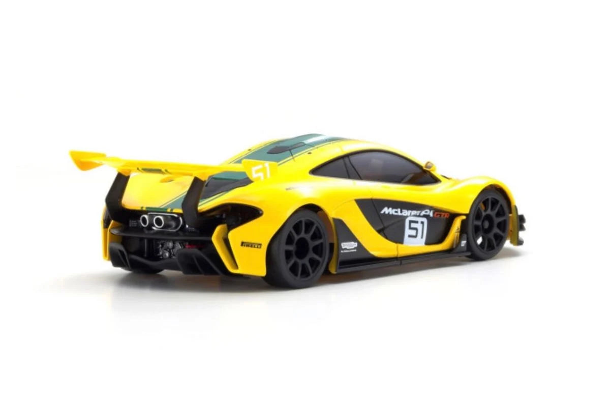 ***PRE-ORDER Mini-Z RWD MR-04 Ready Set McLaren P1 GTR Yellow/Green