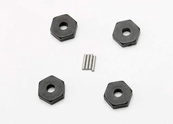Traxxas Wheel Hubs Hex, 4-Piece and Axle Pins 1/16 Vehicles, 4-Piece