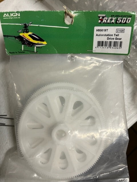 Align Autorotation Tail Drive Gear TRex 500