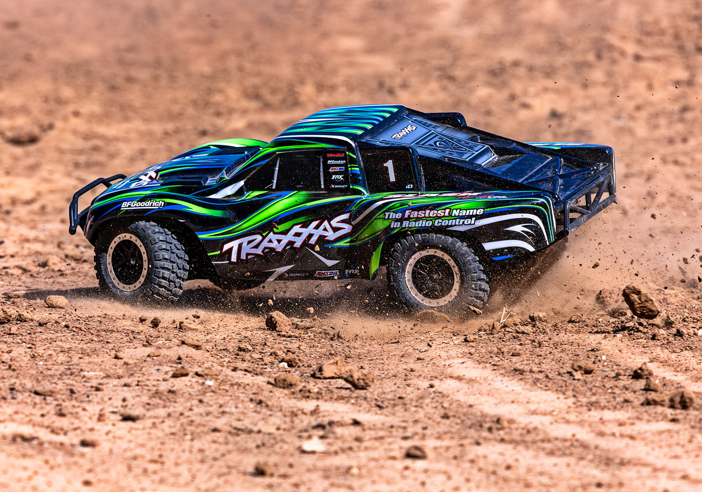 Traxxas 1/10 Slash 4x4 VXL-3S Brushless - Clipless Body