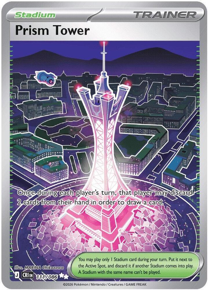 Prism Tower - 111/086 - ME04: Chaos Rising (CRI)