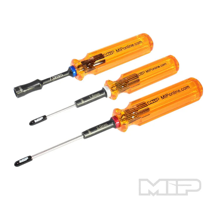 MIP Metric Speed Tips Gen 2 1.5mm, 2.0mm & 7.0mm Metric Nut Driver