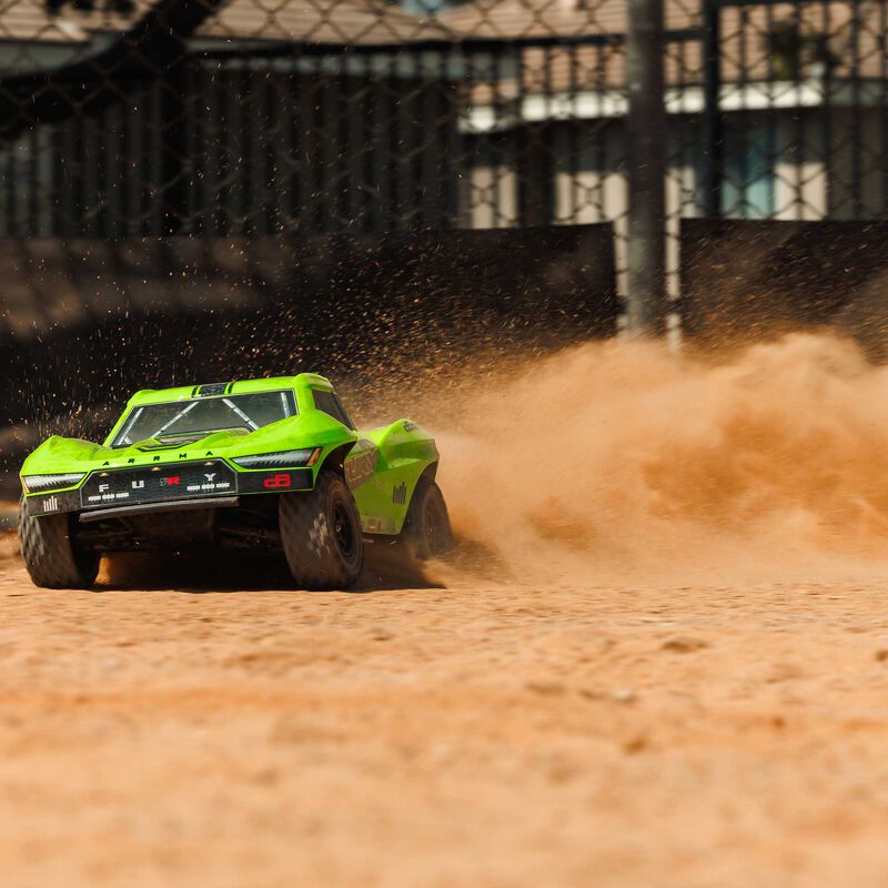 Arma - 1/10 FURY MEGA 550 2WD Short Course Truck RTR, Green