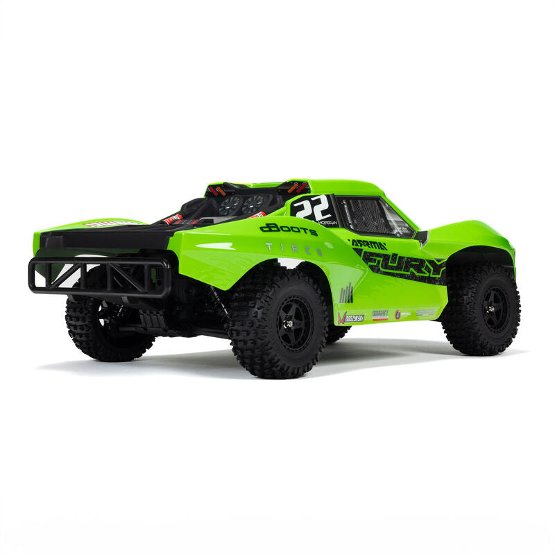 Arma - 1/10 FURY MEGA 550 2WD Short Course Truck RTR, Green