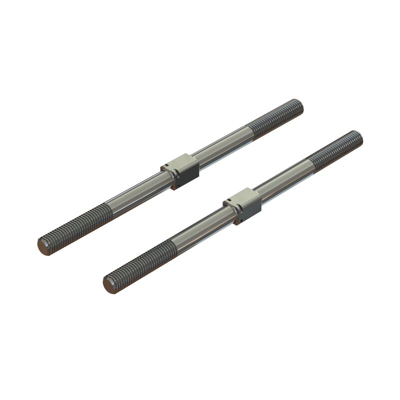 Steel Steel Turnbuckle M7x130mm Silver (2)