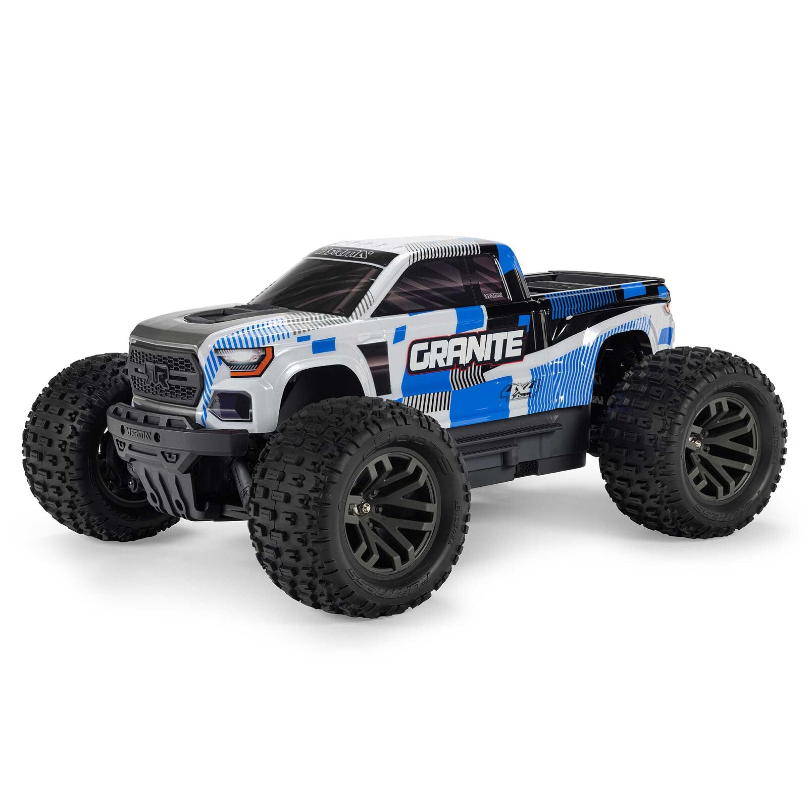 GPM Aluminium Front Body Mount & Post Für Arrma Granite 4x4 / Big Rock Crew Cab – 1 Satz, Silber, Inkl. Schrauben