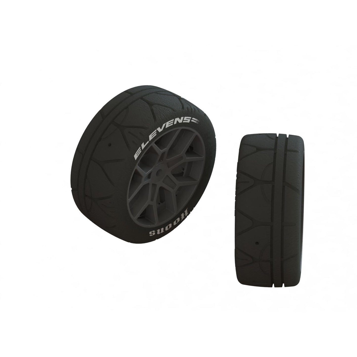 Arrma Dboots Elevens - 35/085 2.4 White Tire Set