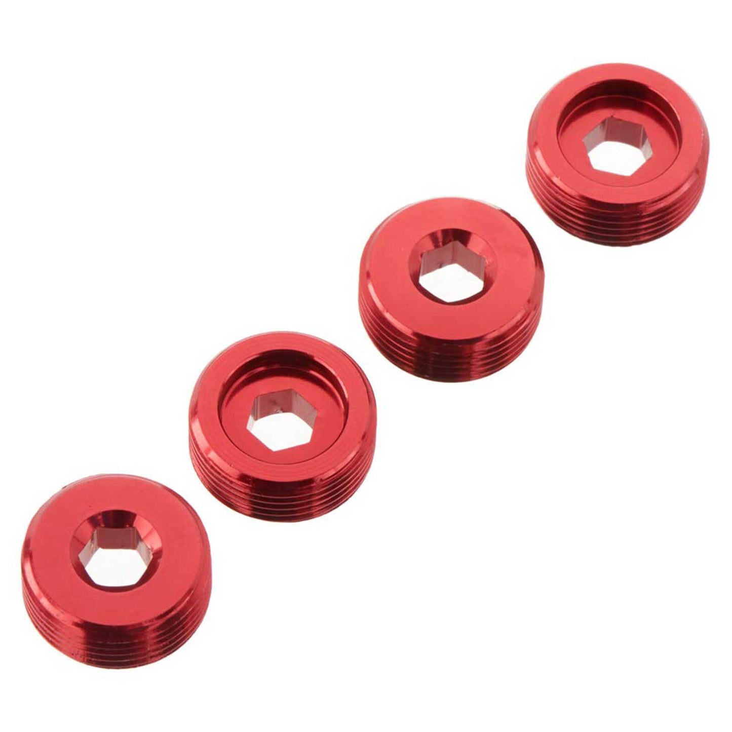 Arrma Nut Front Hub Aluminum Red (4)