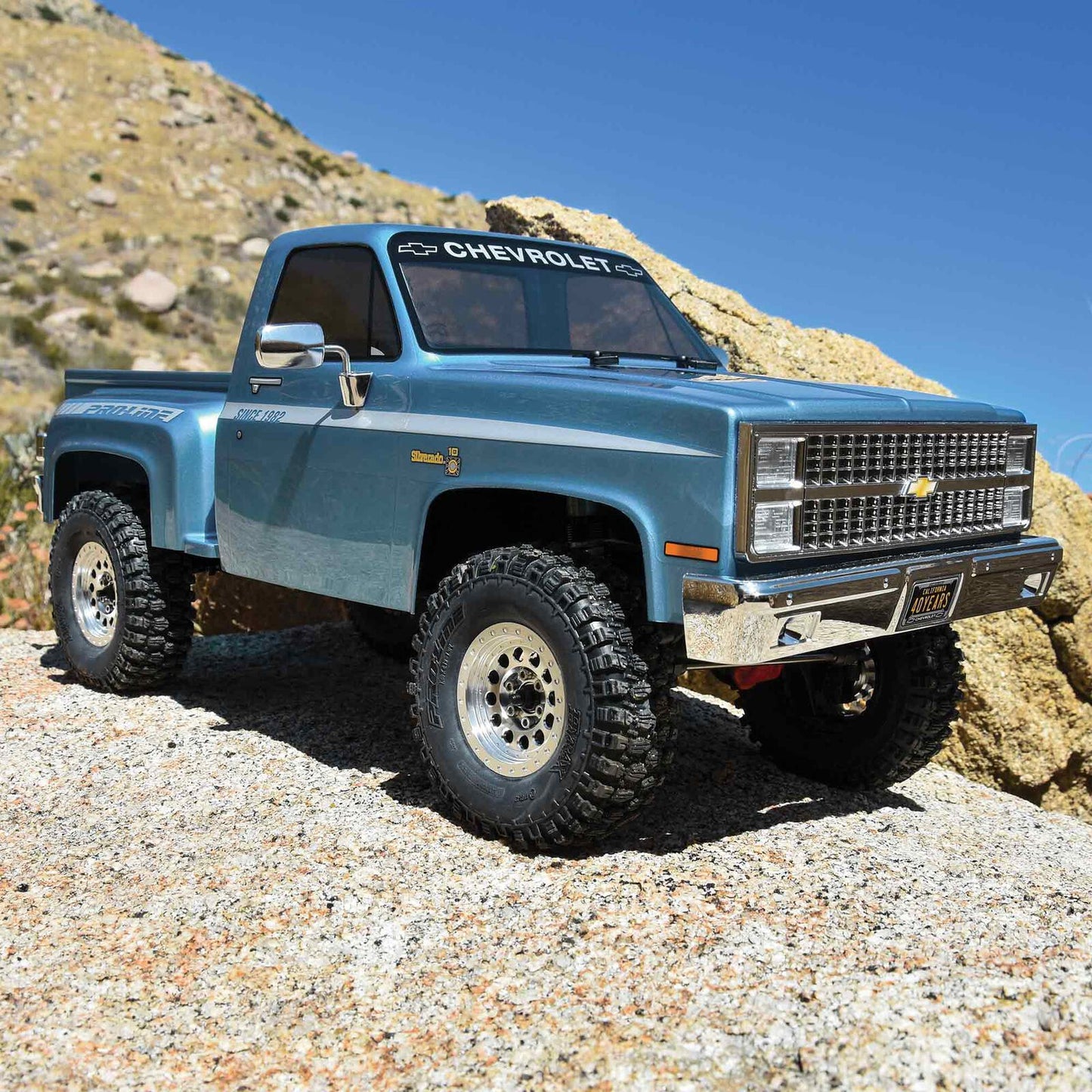 Axial 1/10 SCX10 III Pro-Line 1982 Chevy K10 4X4 Rock Crawler Brushed RTR