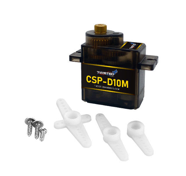 Twisted Hobbys Crack Series Pro - CSP-D10M 9g Digital Micro Metal Gear Servo
