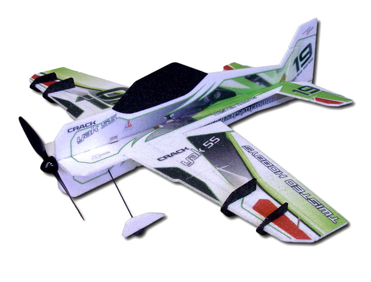Twisted Hobbys 32" EPP Crack Yak-55 "SUPER-LITE" Green