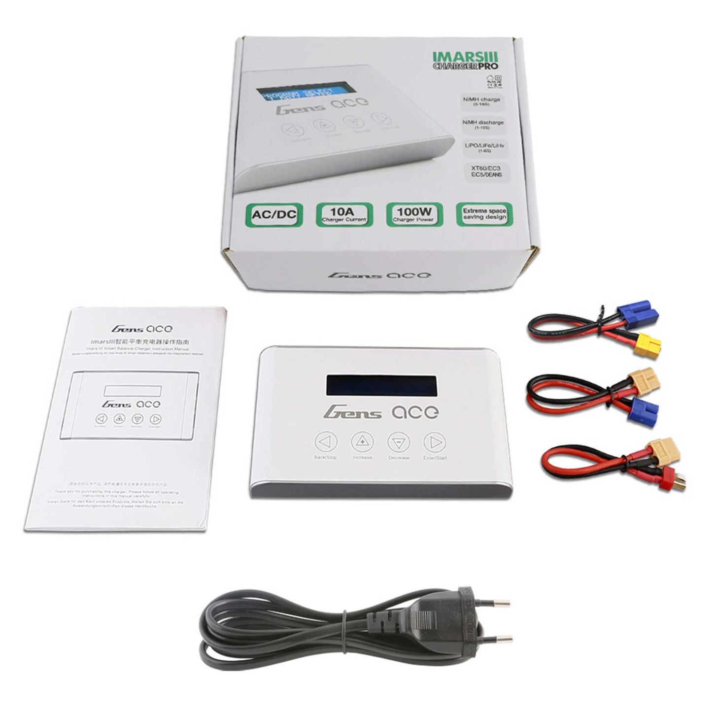 Gens Ace Imars III PRO 10A Smart Balance RC Battery Charger