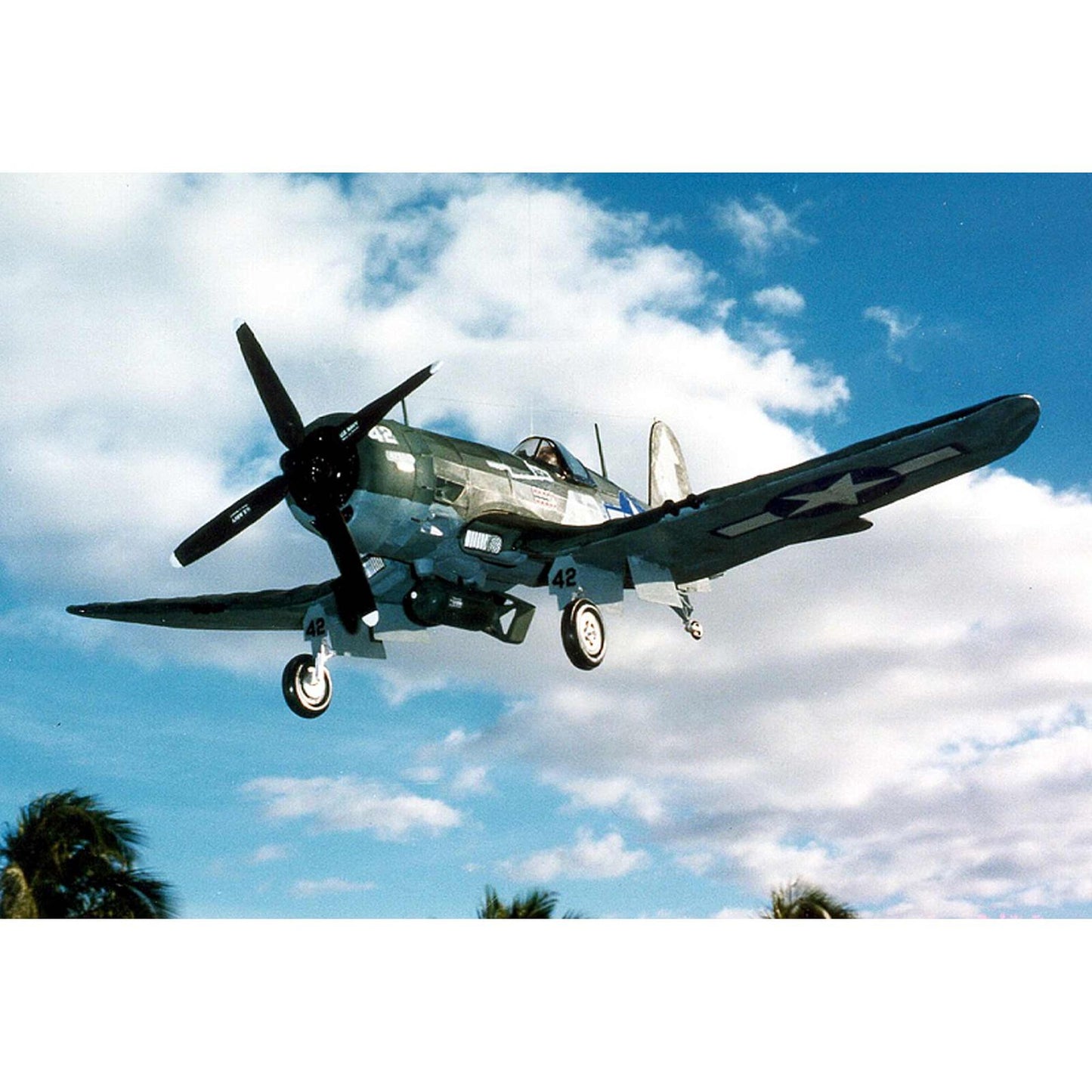 Guillow Vought F4U-4 Corsair Kit, 30.5" 1/3 In Stock Guillow Vought F4U-4 Corsair Kit, 30.5"