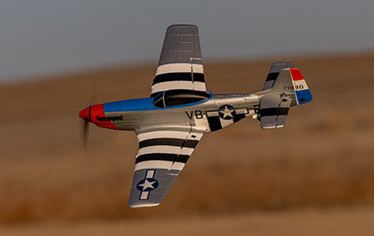 HobbyZone P-51D Mustang 450mm RTF with SAFE