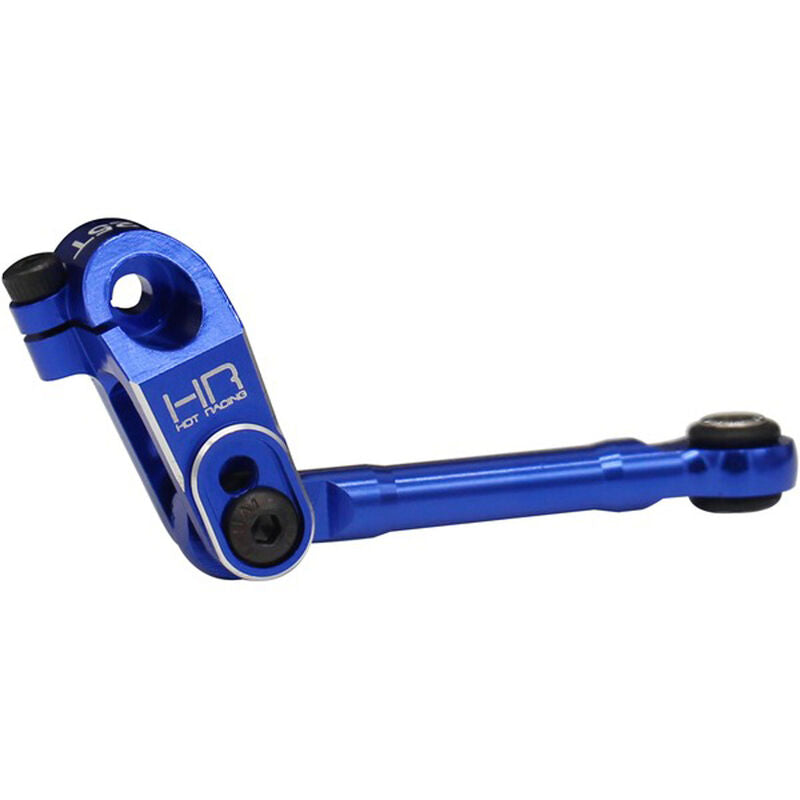 Hot Racing Aluminum Fixed Link Steering with 25t Servo Arm: Traxxas UDR