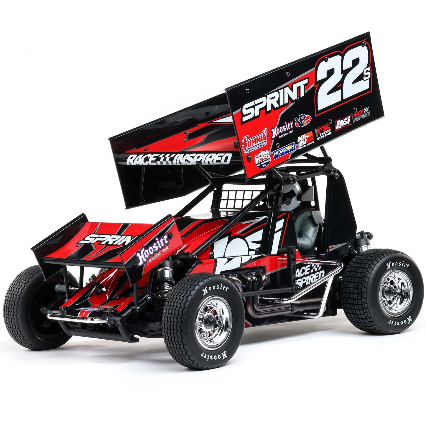 Team Losi 1/10 22S Sprint 2WD Brushless RTR (Battery & Charger Included), Red