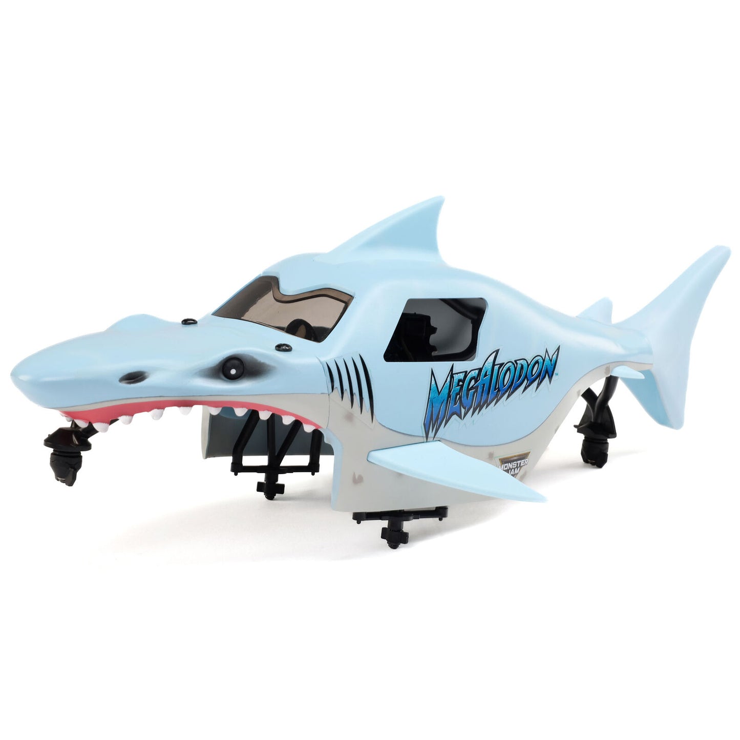 Team Losi 1/18 Mini LMT Megalodon 2S 4X4 RTR Brushed Monster Truck (Battery & Charger Included), Blue
