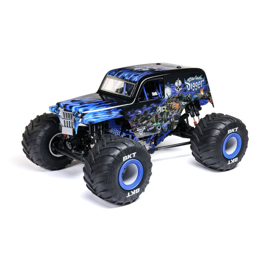 Losi 1/8 LMT 2.0 Grave Digger 4X4 Solid Axle Brushless Monster Truck RTR