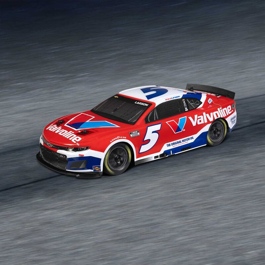 Losi 1/12 NASCAR RC Racecar Kyle Larson No. 5 Valvoline 2025 Chevrolet Camaro ZL1 2S AWD RTR Brushed On-Road (Battery & Charger Included)