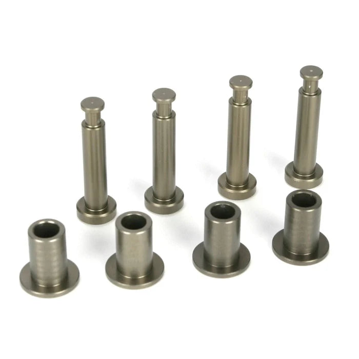 Team Losi Aluminum Front King Pin & Arm Bushing Set