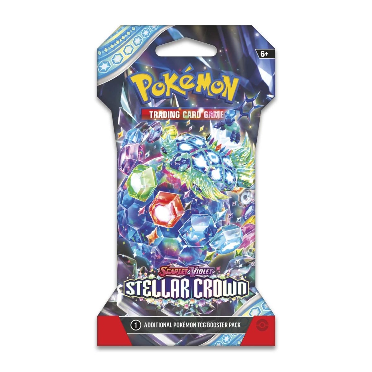 Pokémon TCG - Scarlet & Violet-Stellar Crown Sleeved Booster Pack (10 Cards)