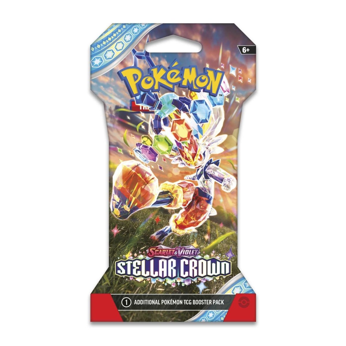 Pokémon TCG - Scarlet & Violet-Stellar Crown Sleeved Booster Pack (10 Cards)
