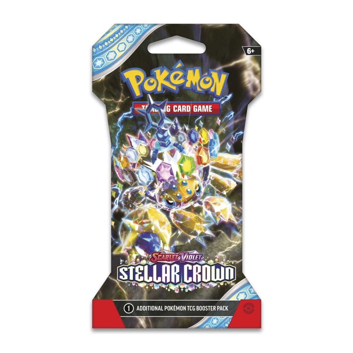 Pokémon TCG - Scarlet & Violet-Stellar Crown Sleeved Booster Pack (10 Cards)
