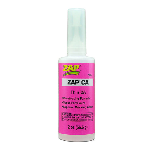 Zap Thin CA Glue, 2 oz PT-07
