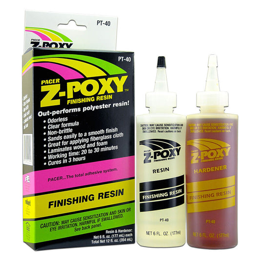 Zap Z-Poxy Finishing Resin, 12 oz PT-40