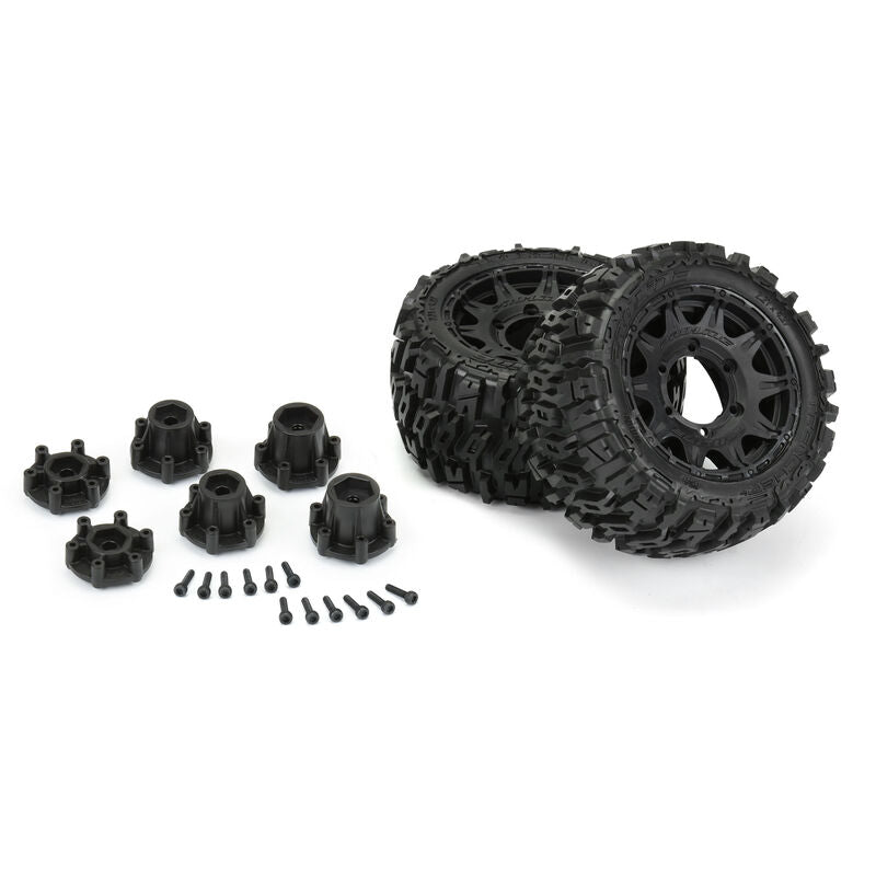 Proline Trencher - LP 2.8" Rustler 2wd/4wd F/R MT Tire 12mm/14mm