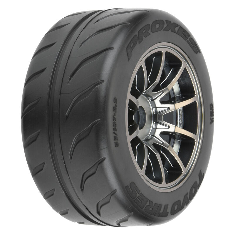 Proline Toyo Proxes R888R - 2.9" 53/107 Belted Mounted Rear Tires (2)