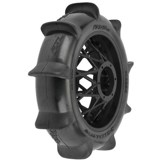 Proline Roost MX - 1/4 Sand/Snow Paddle Rear Tire MTD Black (1): PROMOTO-MX