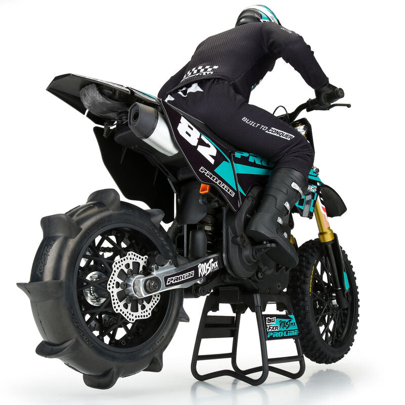 Proline Roost MX - 1/4 Sand/Snow Paddle Rear Tire MTD Black (1): PROMOTO-MX