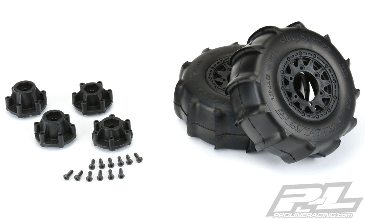 Proline Sling Shot - Slash 2wd/4wd F/R Short Course Tire 12mm/14mm