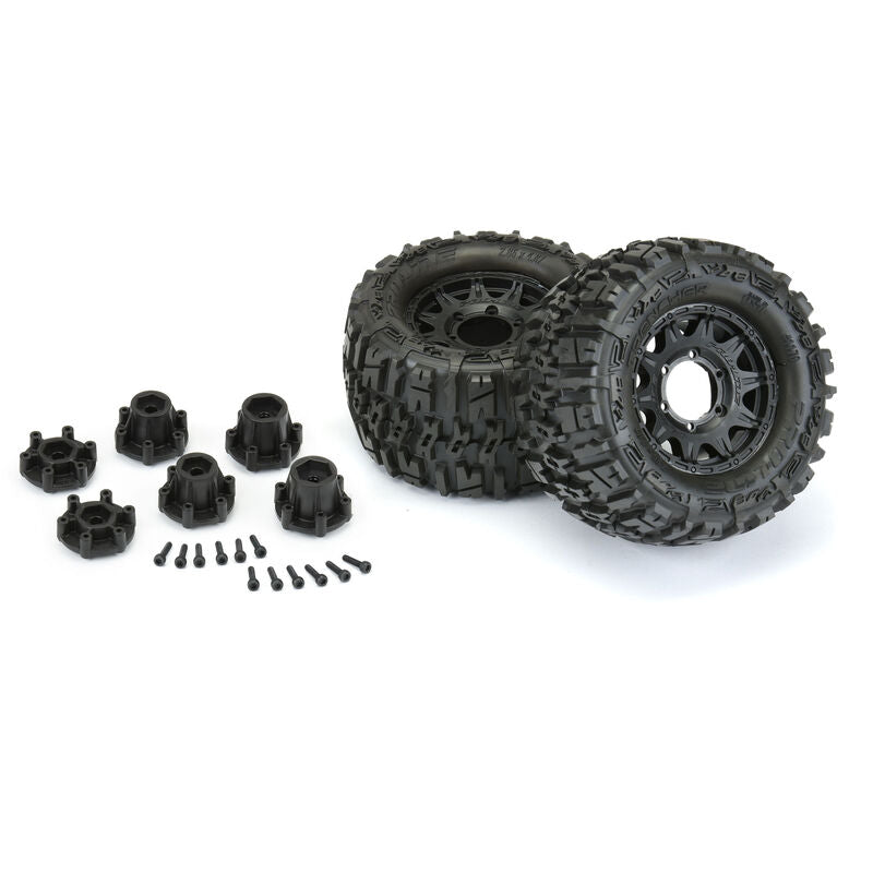 Proline Trencher - HP BELTED 2.8" Sampede/Rustler 2wd/4wd F/R MT Tire 12mm/14mm