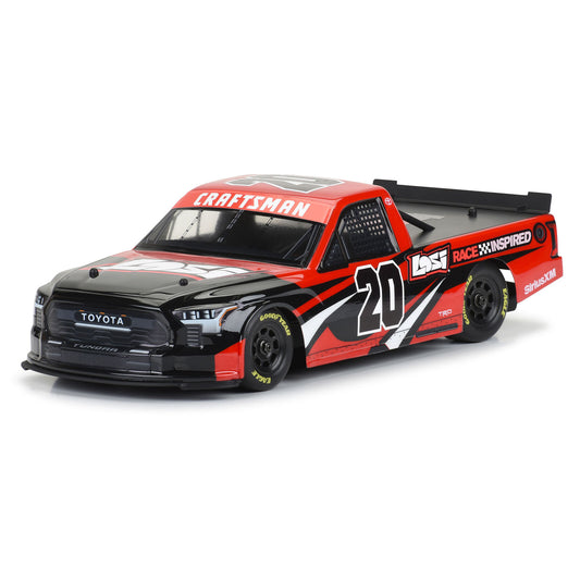 *Pre-ORDER* Pro-Line 1/12 Pre-Cut 2024 Toyota Tundra Truck Clear Body: Losi NASCAR