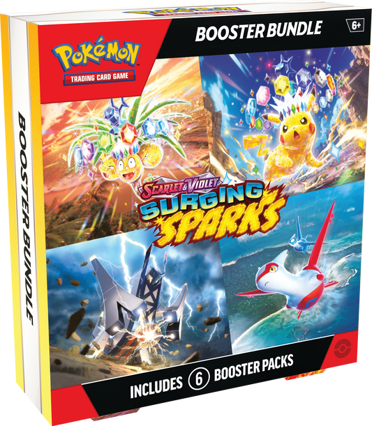 Pokemon SV8 Surging Sparks Booster Bundle