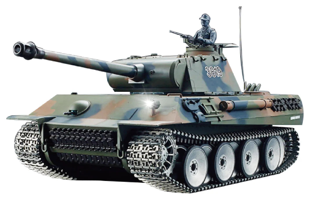 RC PRO Heng Long V7.0 1:16 German Panther RC Battle Tank FULL PRO VERSION