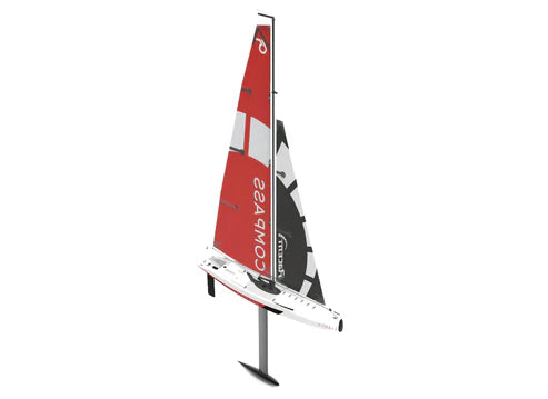 RC PRO COMPASS - Remote Control Sailboat - 2.4G 650MM RC SAILBOAT Ready To Run